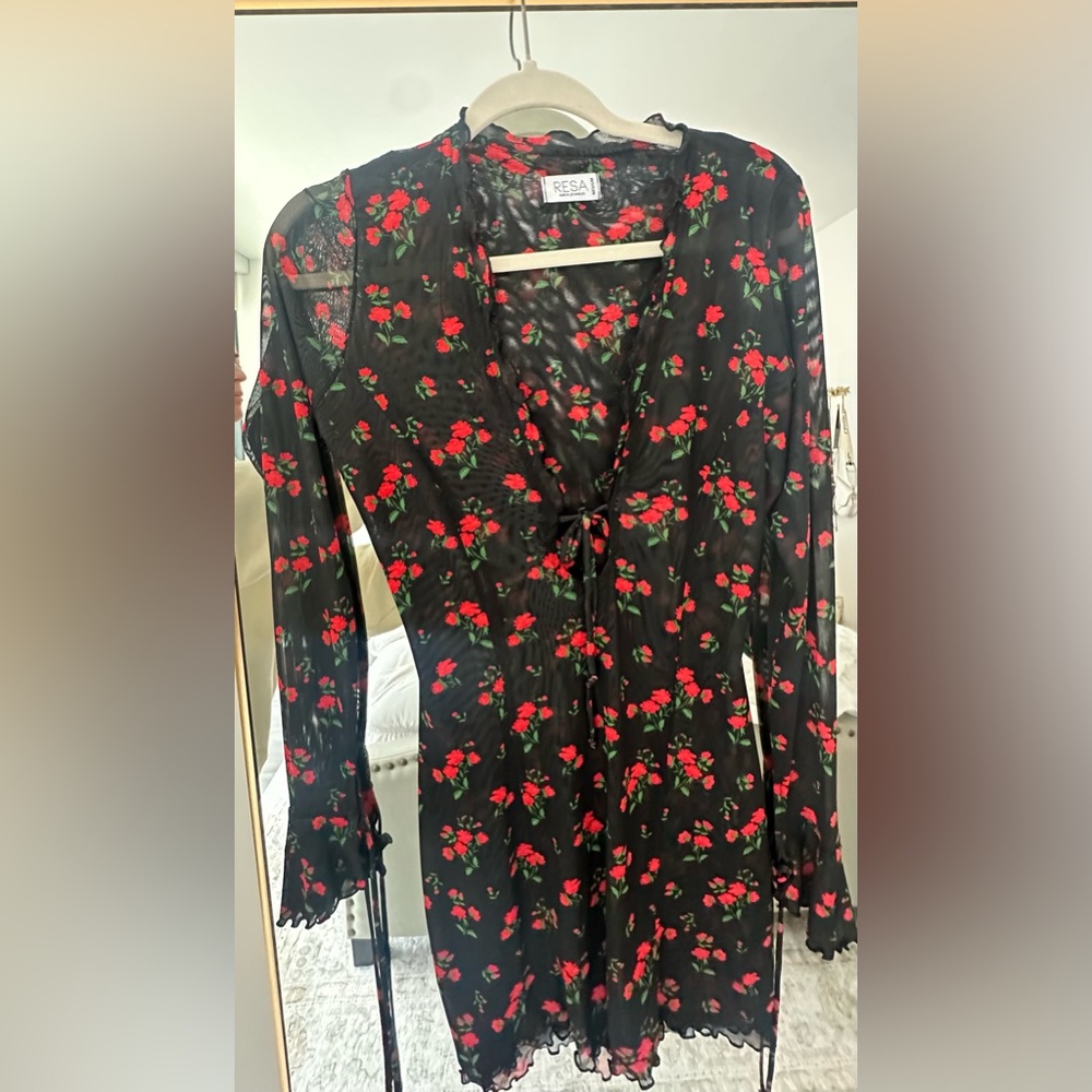 Resa Sloane Mini Dress in Rosette
